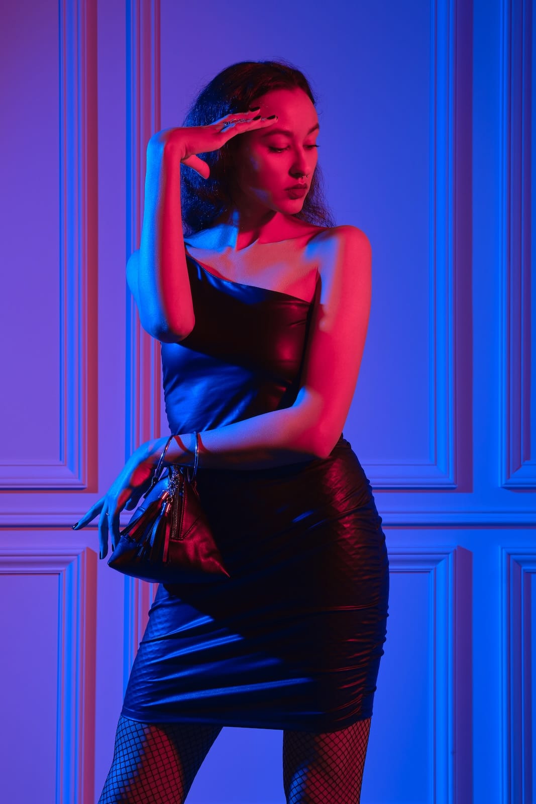 african-american-model-posing-with-triangular-hand-2023-11-27-05-24-26-utc